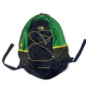 Original 90’s The North Face Green and Navy Backpack